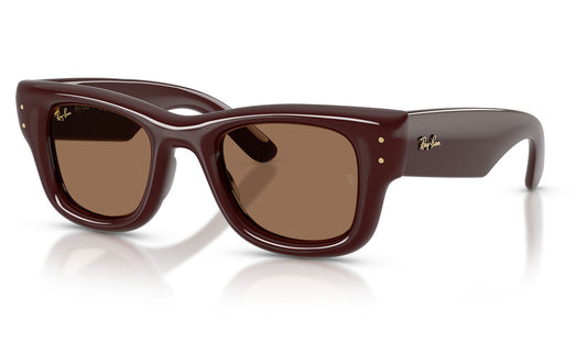 Ray-Ban RB4940 Wayfarer Puffer Sunglasses - Dark Brown / Dark Brown