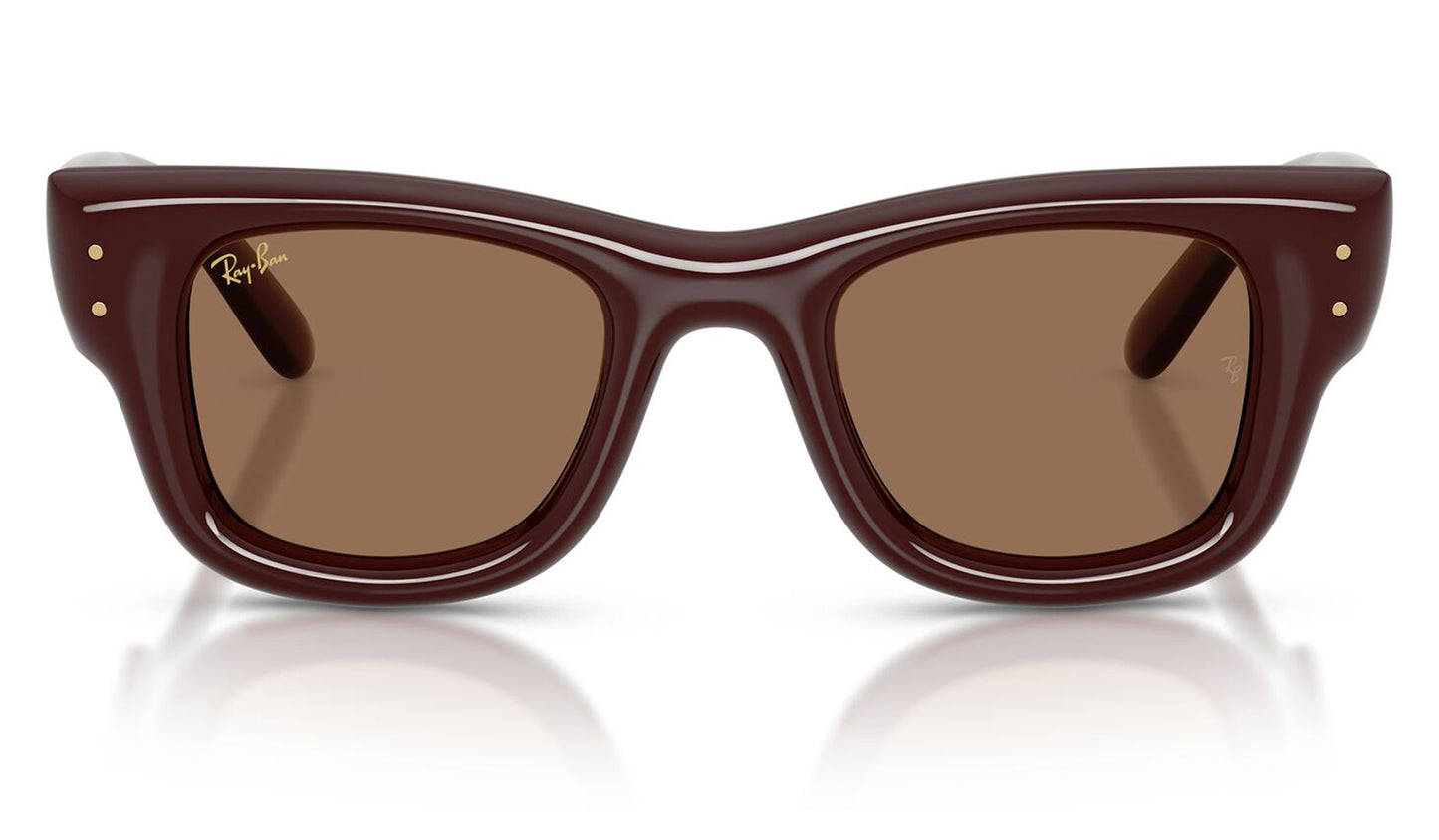 Ray-Ban RB4940 Wayfarer Puffer Sunglasses - Dark Brown / Dark Brown