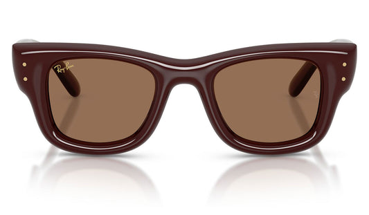 Ray-Ban RB4940 Wayfarer Puffer Sunglasses - Dark Brown / Dark Brown
