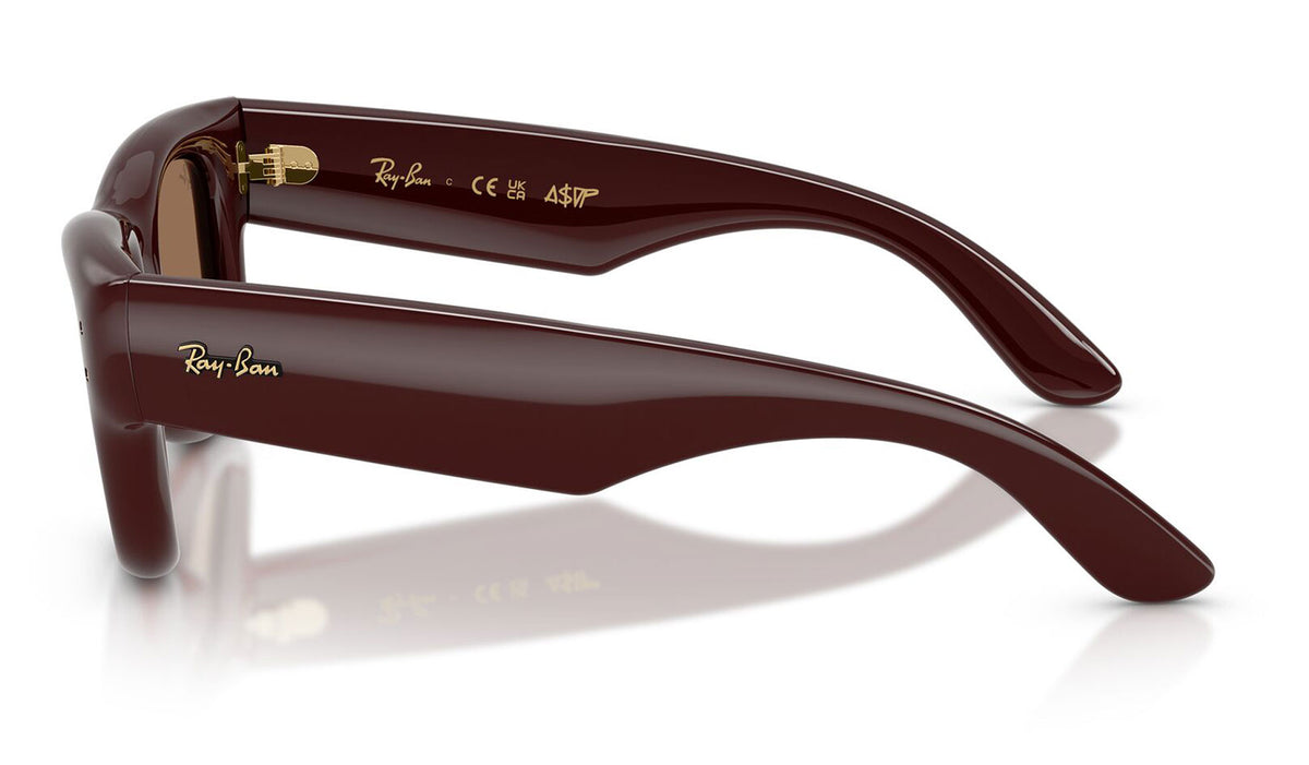Ray-Ban RB4940 Wayfarer Puffer Sunglasses - Dark Brown / Dark Brown