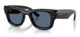 Ray-Ban RB4940 Wayfarer Puffer Sunglasses - Black / Dark Blue