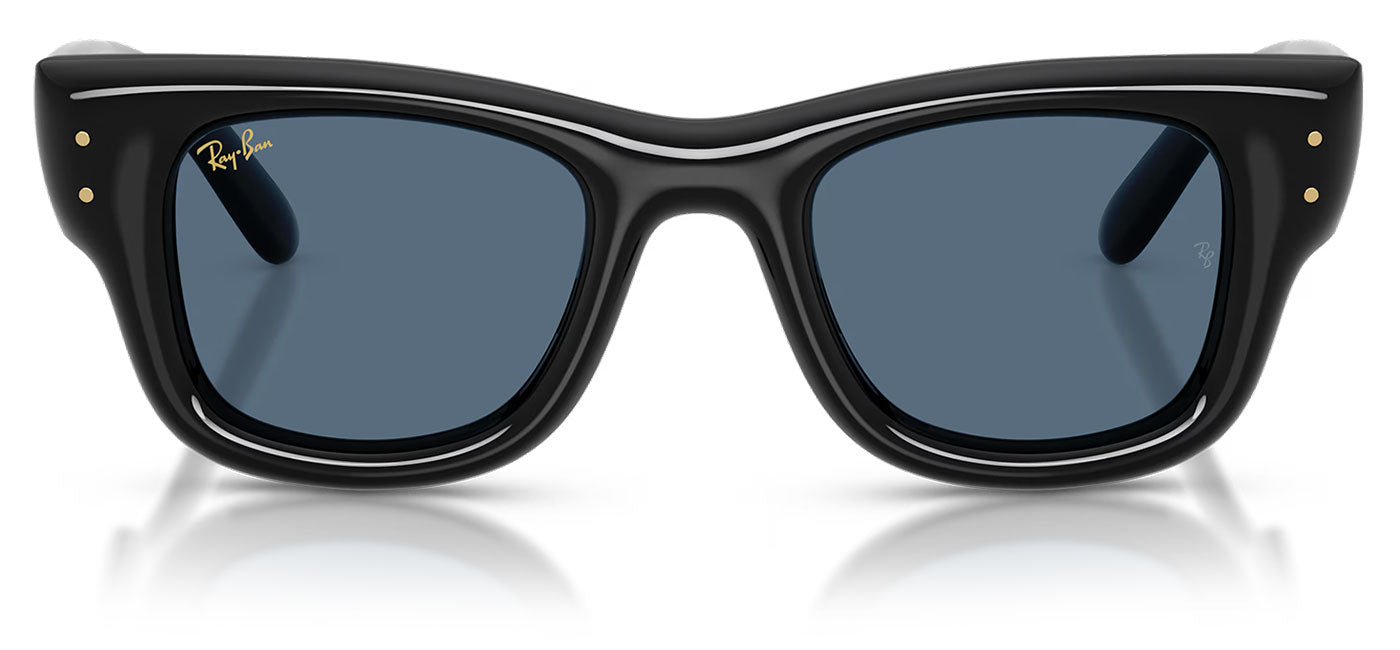 Ray-Ban RB4940 Wayfarer Puffer Sunglasses - Black / Dark Blue