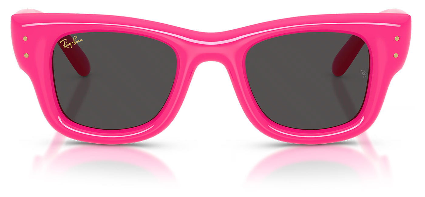 Ray-Ban RB4940 Wayfarer Puffer Sunglasses - Fucsia / Ultra Black