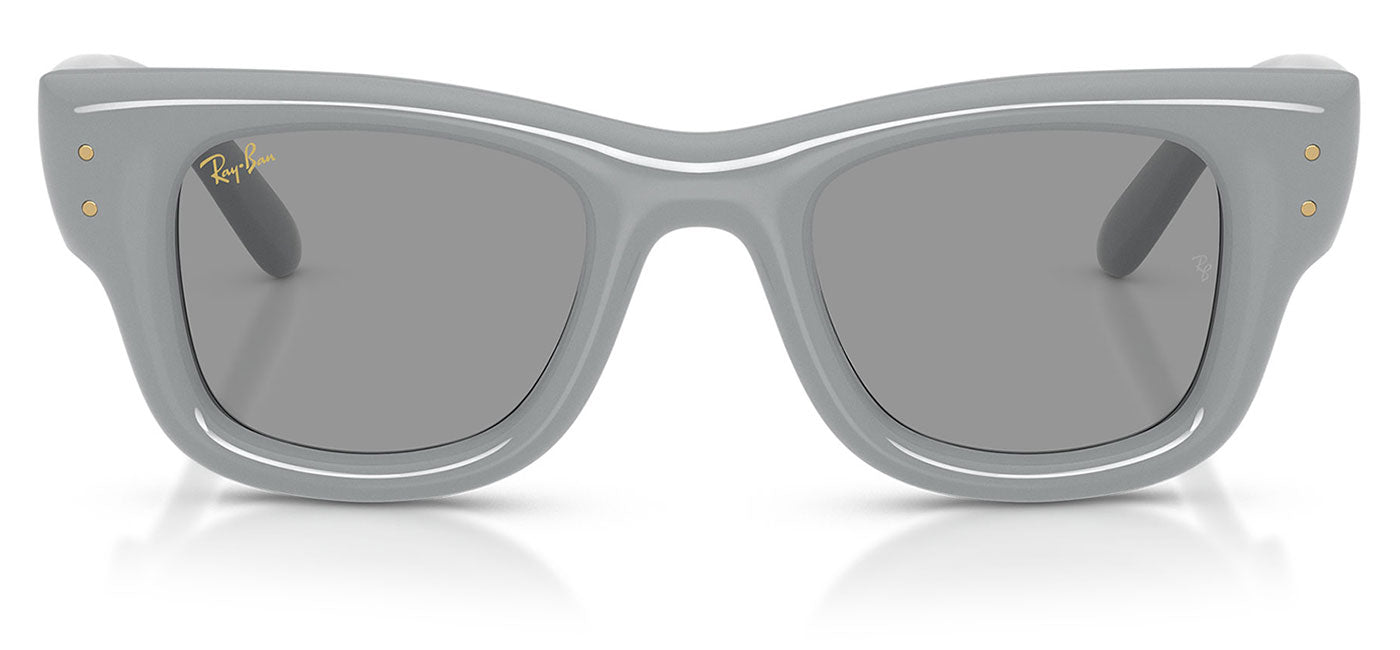 Ray-Ban RB4940 Wayfarer Puffer Sunglasses - Solid Grey / Grey