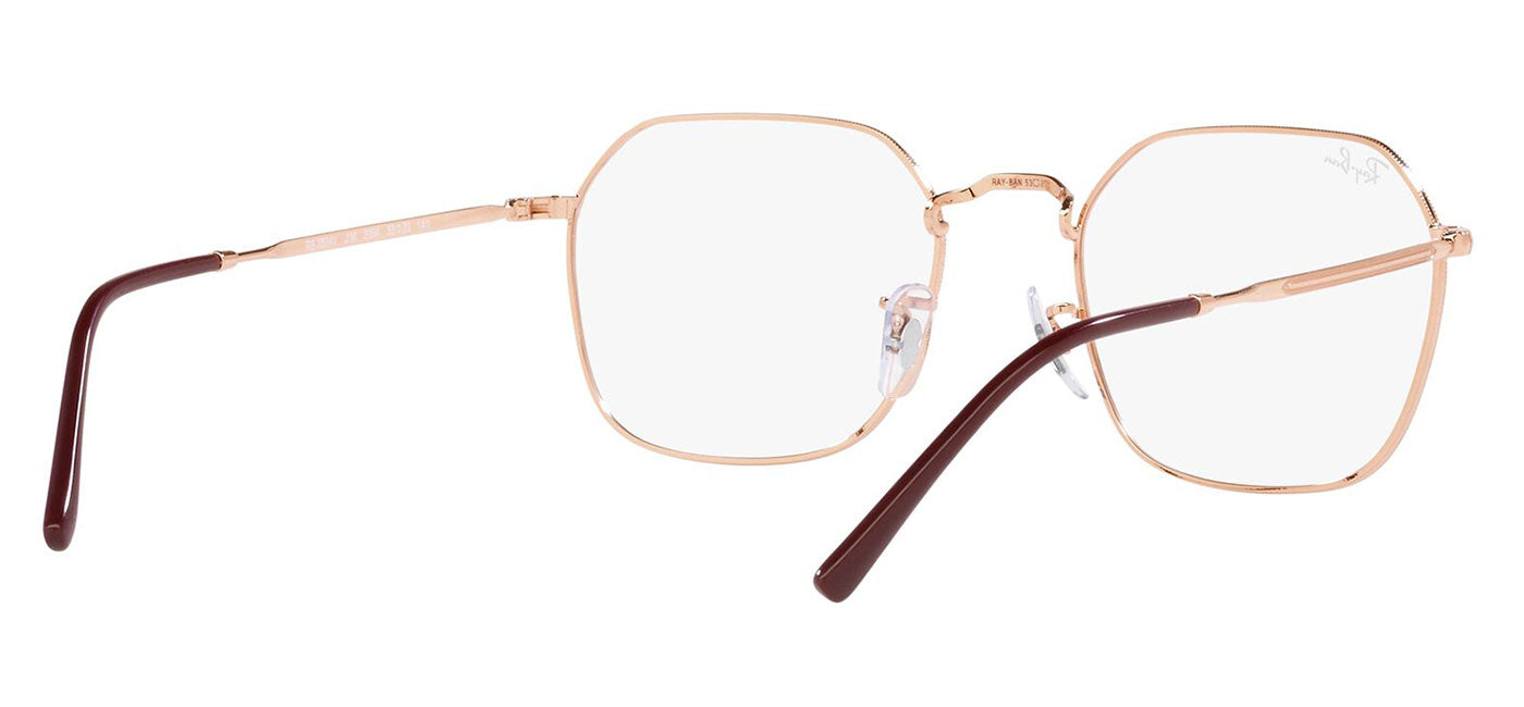 Ray-Ban RX3694V Jim Glasses - Rose Gold