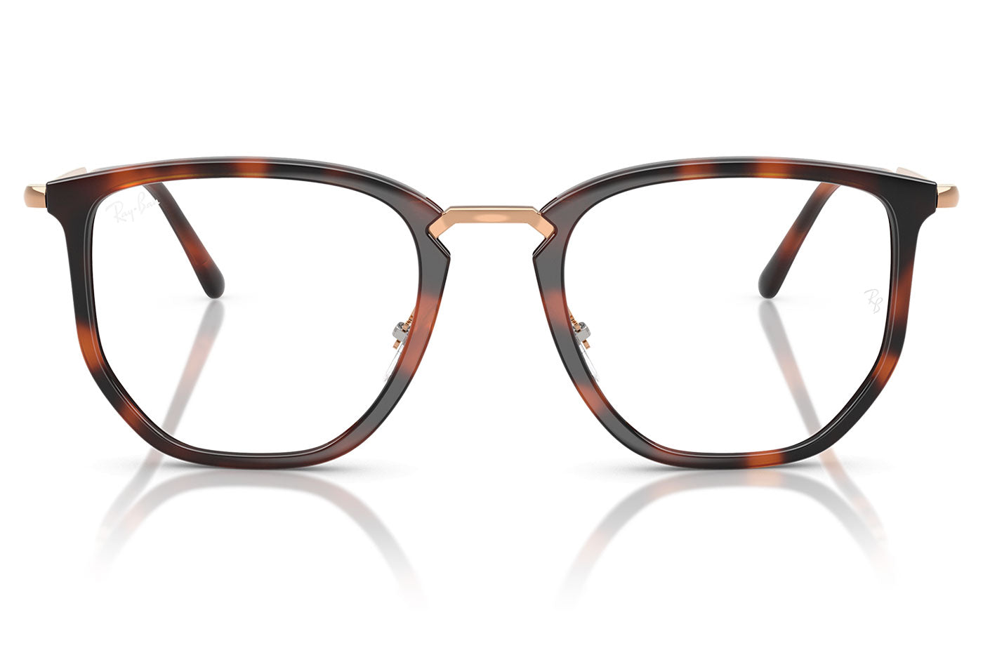 Ray-Ban RX4451V Glasses - Striped Havana