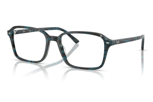 Ray-Ban RX5431 Raimond Glasses - Transparent Fantasy Blue & Grey