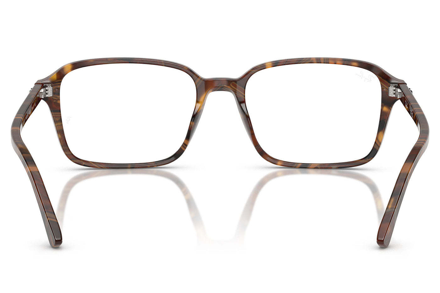 Ray-Ban RX5431 Raimond Glasses - Transparent Fantasy Brown & Yellow
