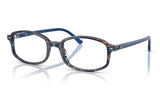 Ray-Ban RX5432 Sam Glasses - Transparent Shade Fantasy Blue