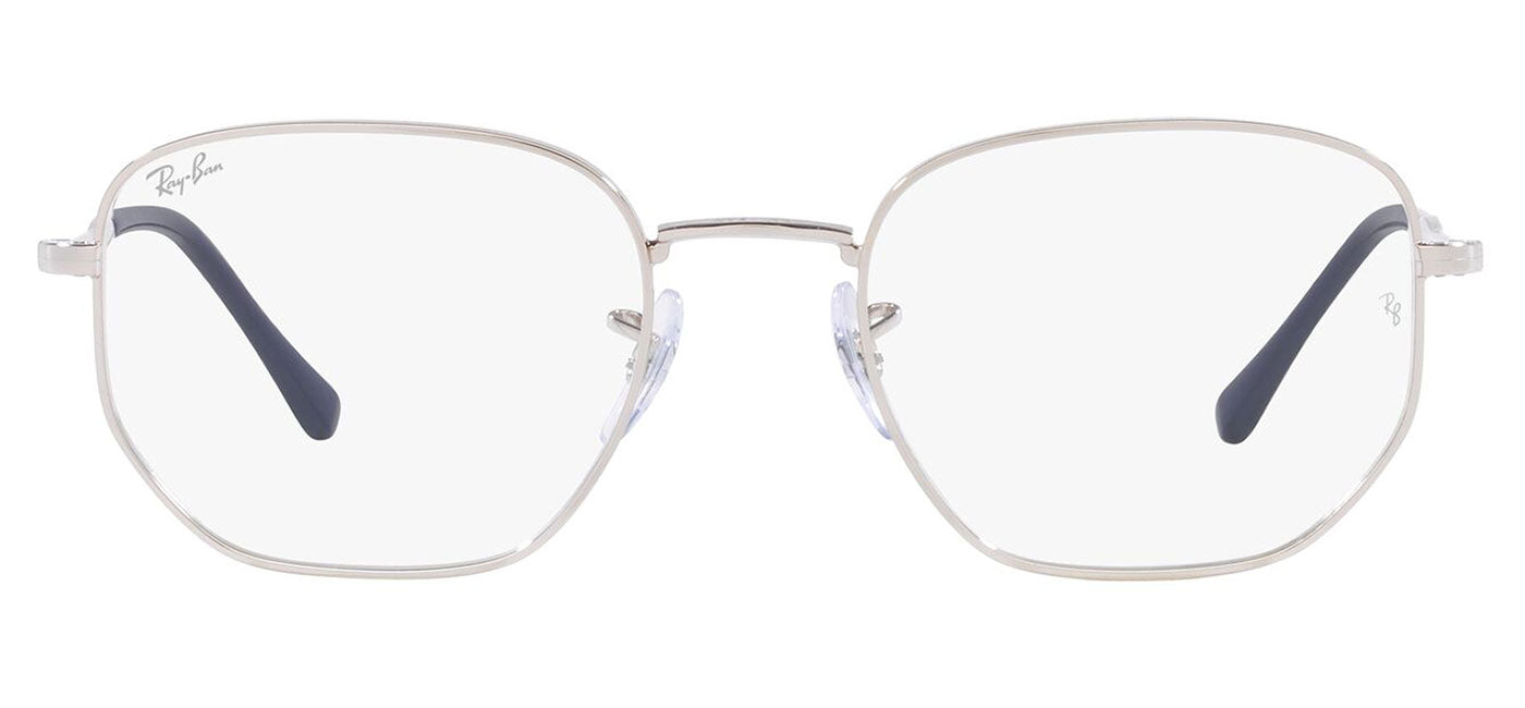 Ray-Ban RX6496 Glasses - Polished Silver