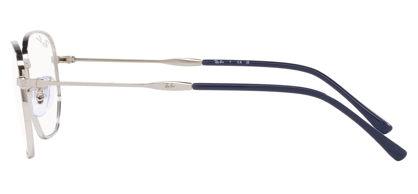 Ray-Ban RX6496 Glasses - Polished Silver