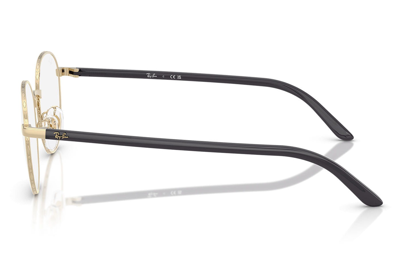 Ray-Ban RX6538D Glasses - Pale Gold