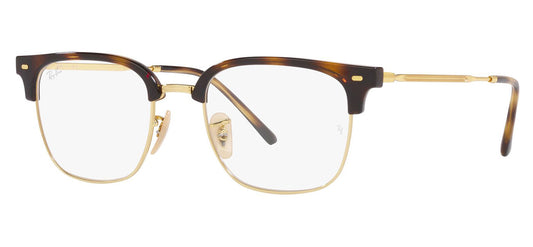 Ray-Ban RX7216 New Clubmaster Glasses - Havana on Arista