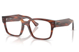 Ray-Ban RX7256 Laurene Glasses - Striped Havana