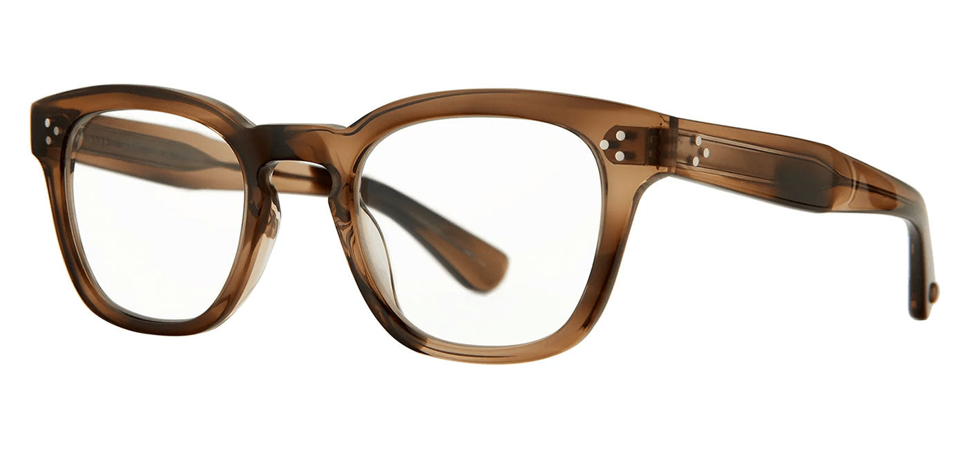 Garrett Leight Regent Glasses - Khaki Tortoise