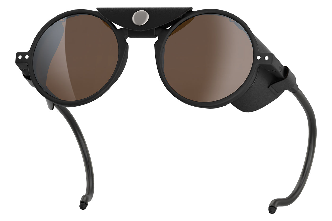 IZIPIZI #G Glacier Sunglasses - Black / Brown - Cat. 4 Intense Light