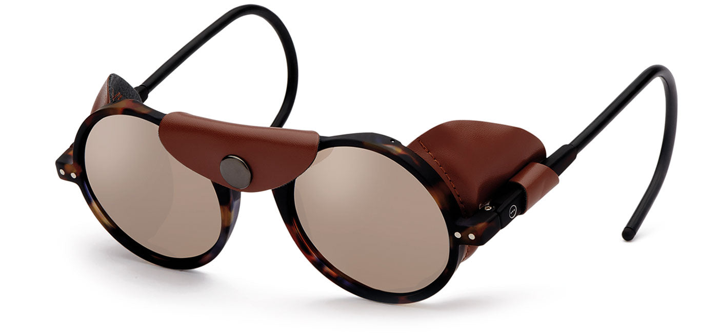 IZIPIZI #G Glacier Sunglasses - Tortoise / Brown - Cat. 4 Intense Light