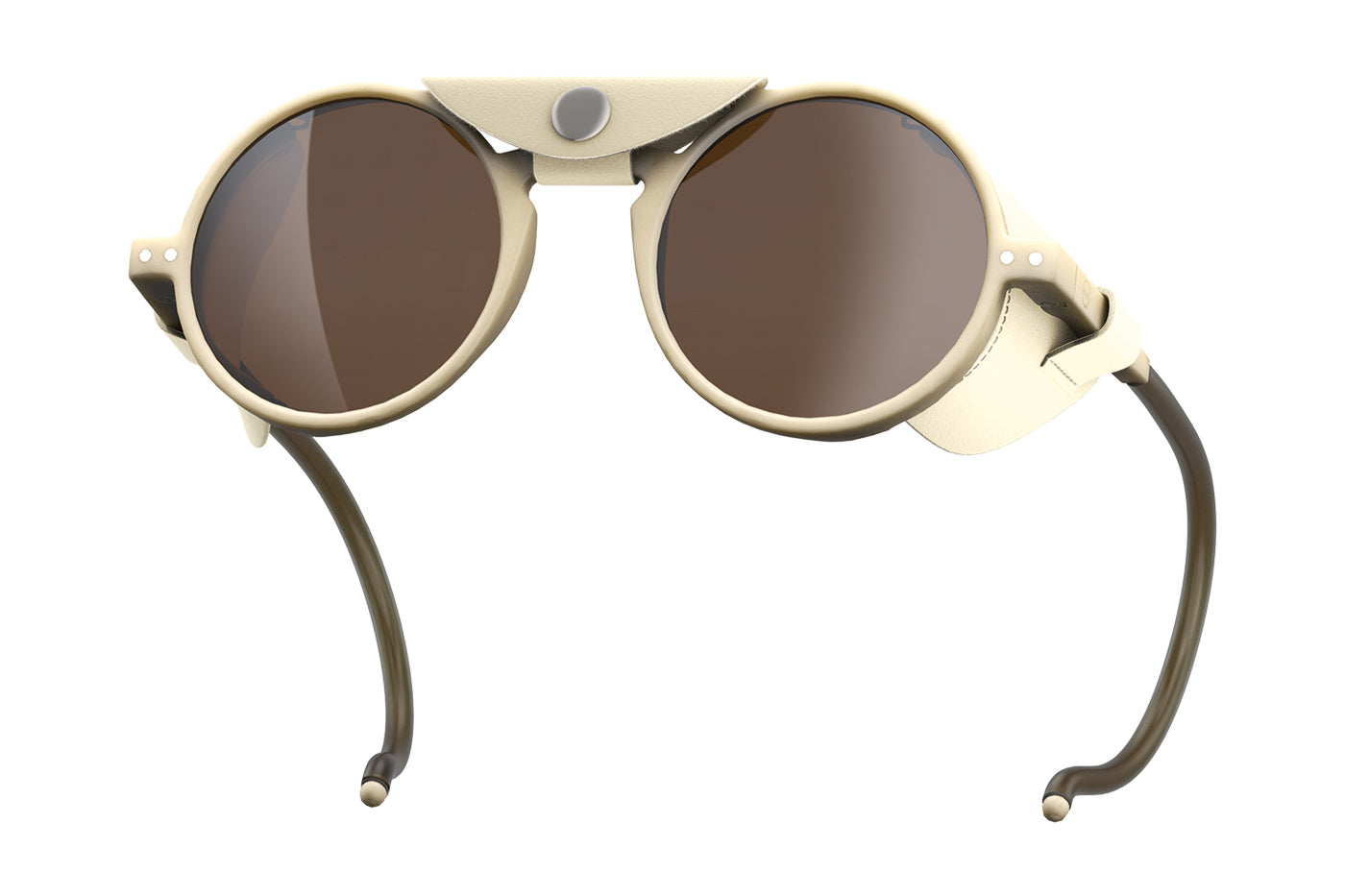 IZIPIZI #G Glacier Sunglasses - Sand / Brown - Cat. 4 Intense Light