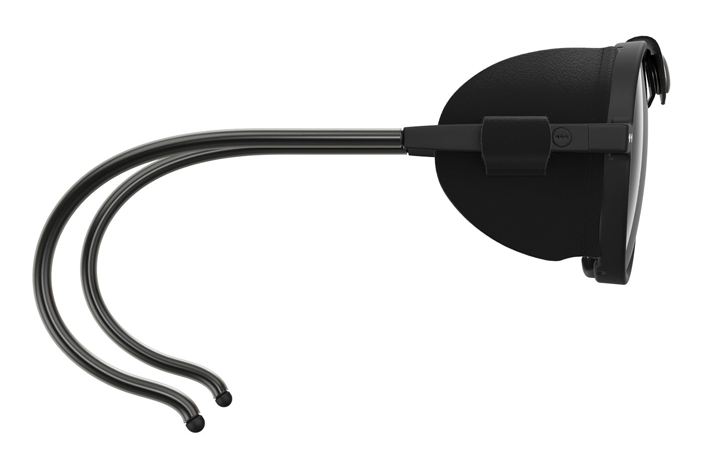 IZIPIZI #I Glacier Sunglasses - Black / Brown - Cat. 4 Intense Light