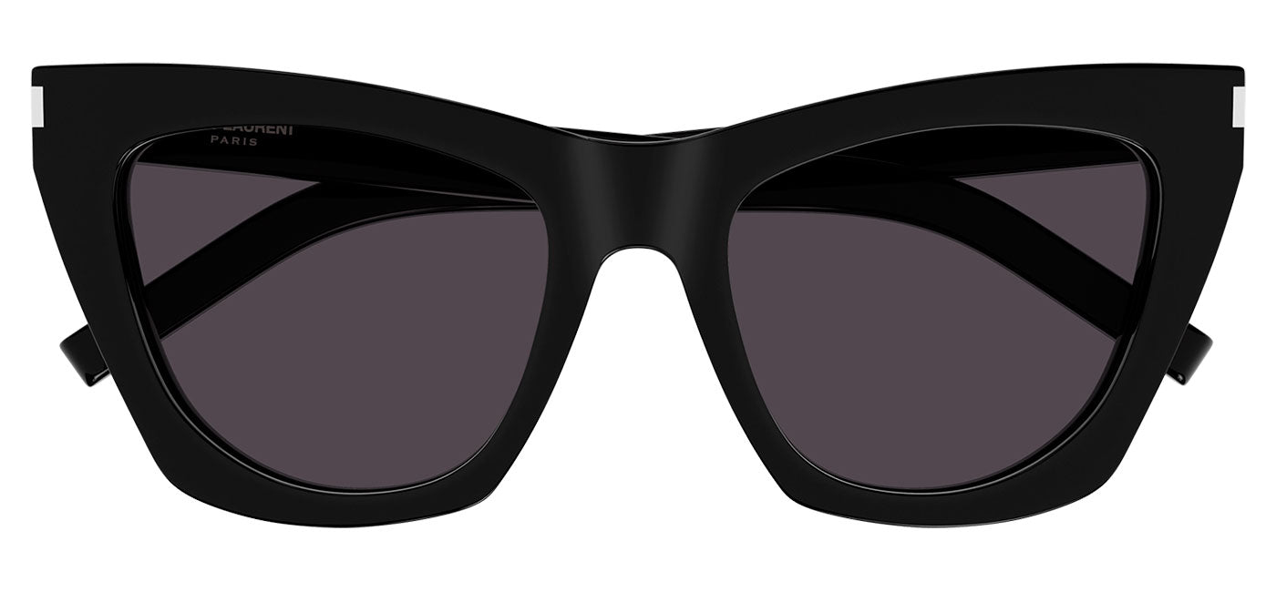 Saint Laurent SL 214 Kate Sunglasses - Black / Grey