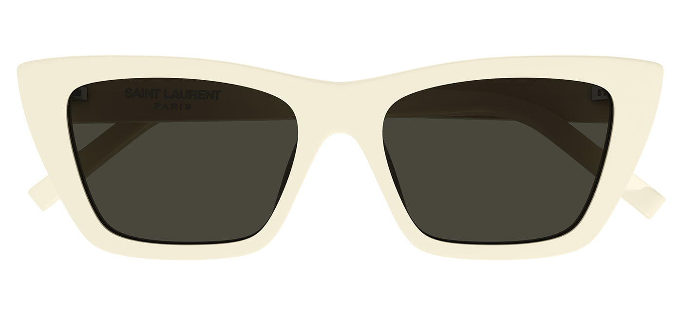 Saint Laurent SL 276 Mica Sunglasses - Ivory / Grey