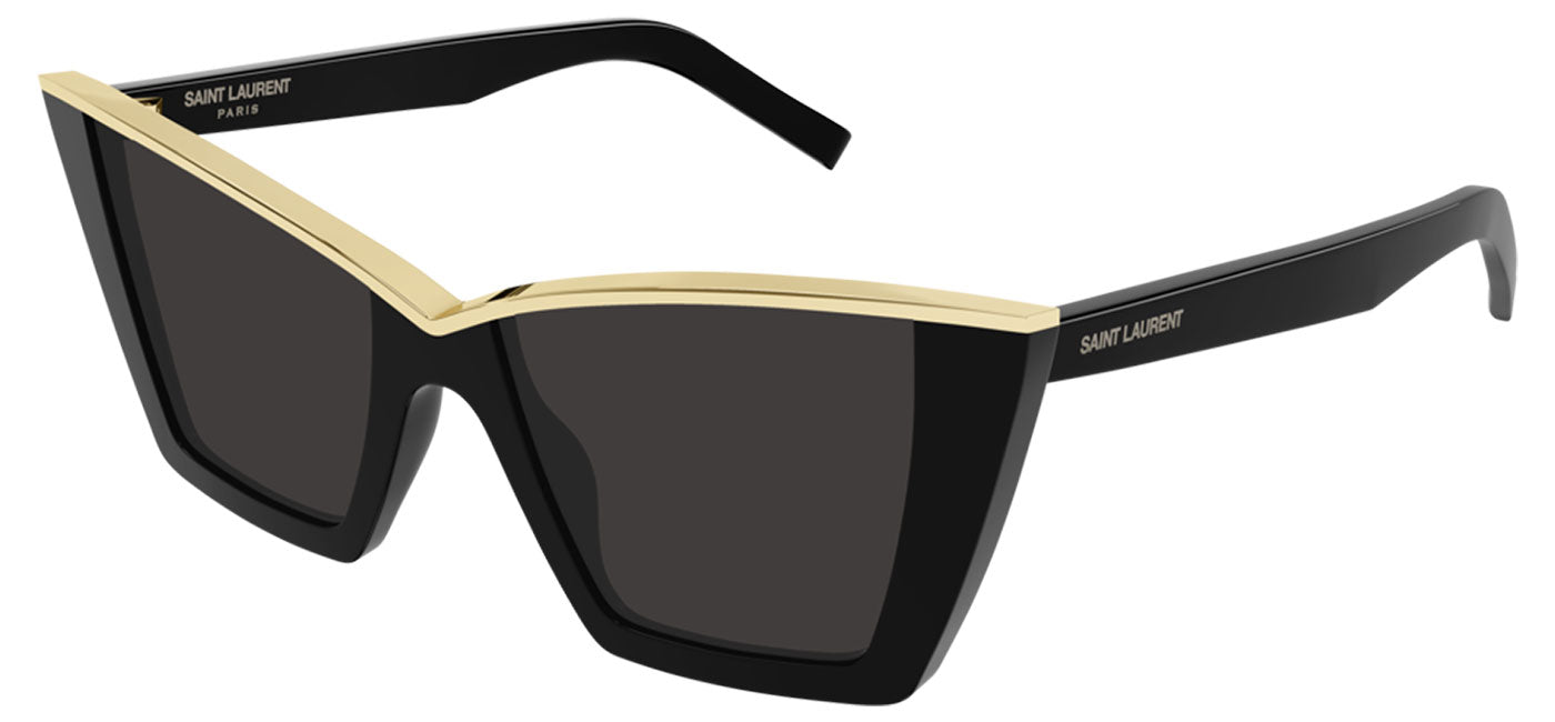 Saint Laurent SL 570 Sunglasses - Black / Black