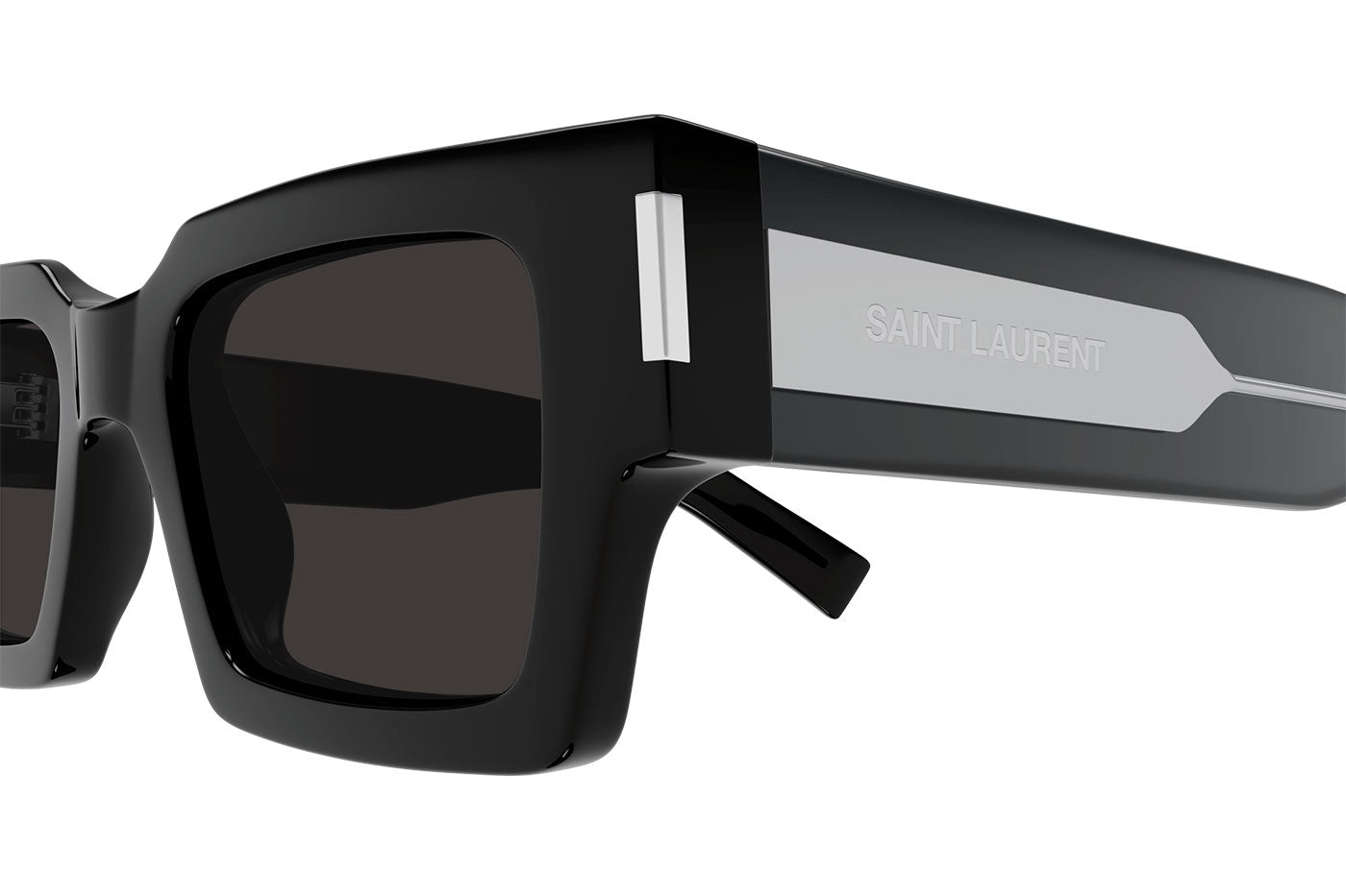 Saint Laurent SL 572 Sunglasses - Black / Grey