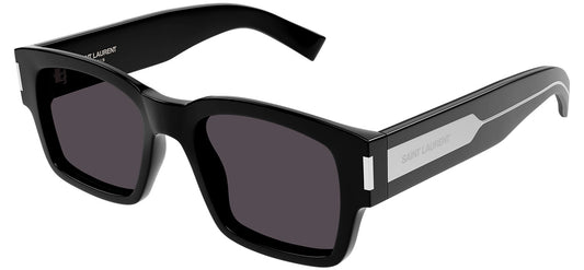Saint Laurent SL 617 Sunglasses - Black / Grey
