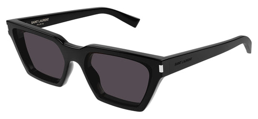 Saint Laurent SL 633 Calista Sunglasses - Black / Grey