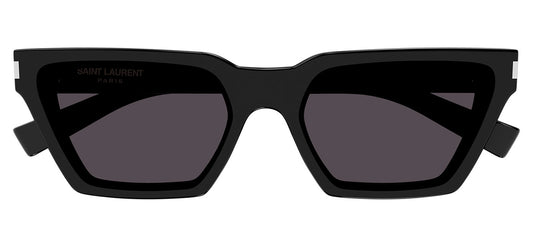 Saint Laurent SL 633 Calista Sunglasses - Black / Grey