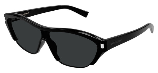 Saint Laurent SL 704 Sunglasses - Black / Black
