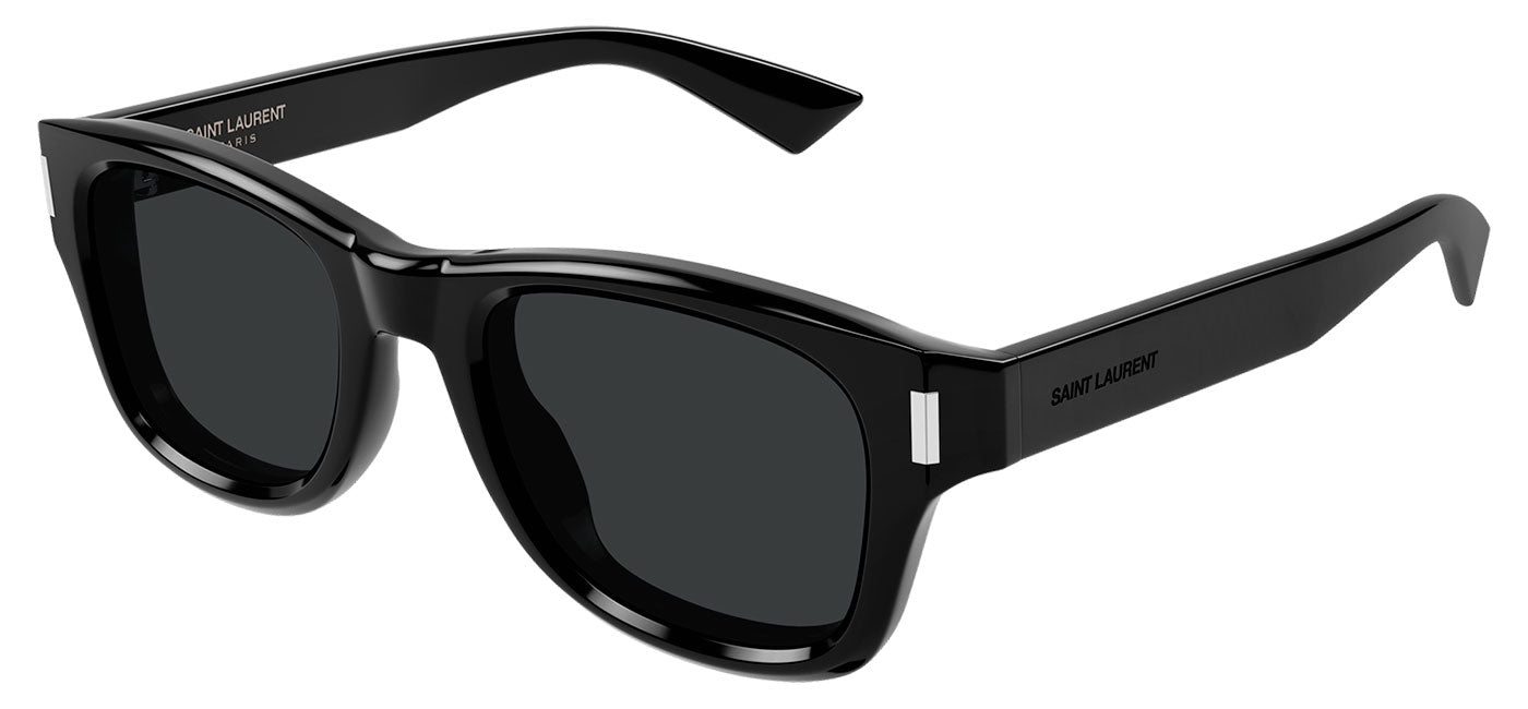 Saint Laurent SL 801 Sunglasses - Black / Black