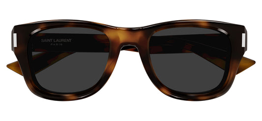 Saint Laurent SL 801 Sunglasses - Havana / Grey
