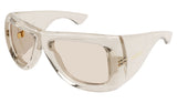 Saint Laurent SL 902 HOWL Sunglasses - Beige / Brown