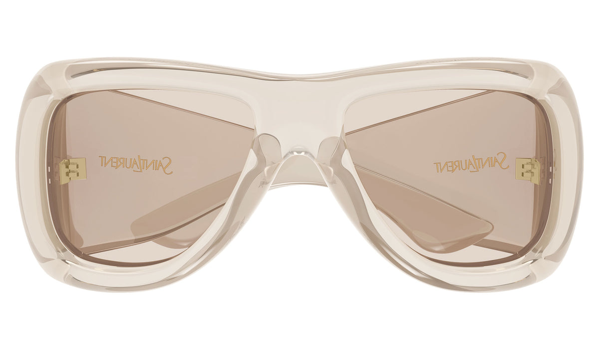 Saint Laurent SL 902 HOWL Sunglasses - Beige / Brown
