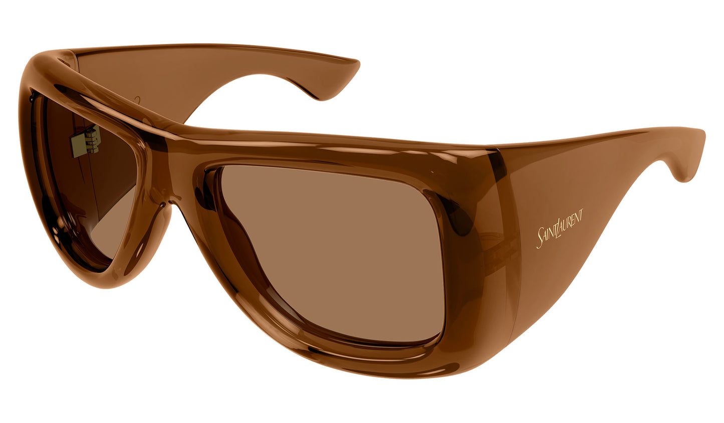 Saint Laurent SL 902 HOWL Sunglasses - Brown / Brown