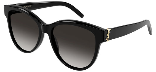 Saint Laurent SL M107 Sunglasses - Black / Grey Gradient