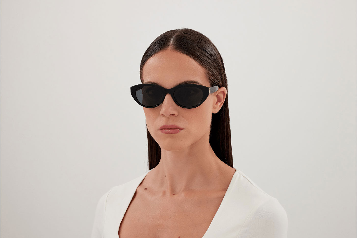 Saint Laurent SL M148 Sunglasses - Black / Black
