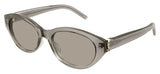Saint Laurent SL M148 Sunglasses - Brown / Grey