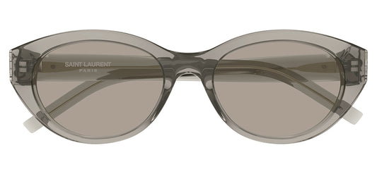 Saint Laurent SL M148 Sunglasses - Brown / Grey