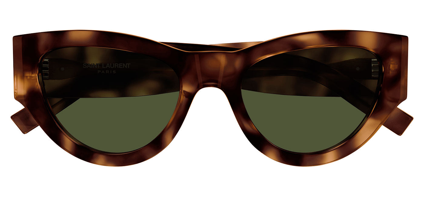 Saint Laurent SL M94 Sunglasses - Havana / Green
