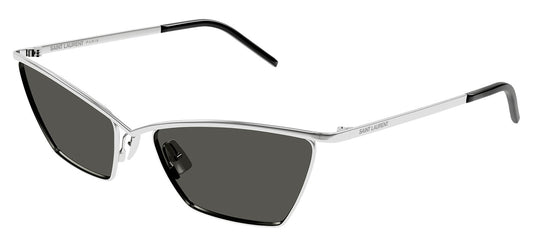 Saint Laurent SL 637 Sunglasses - Silver / Grey