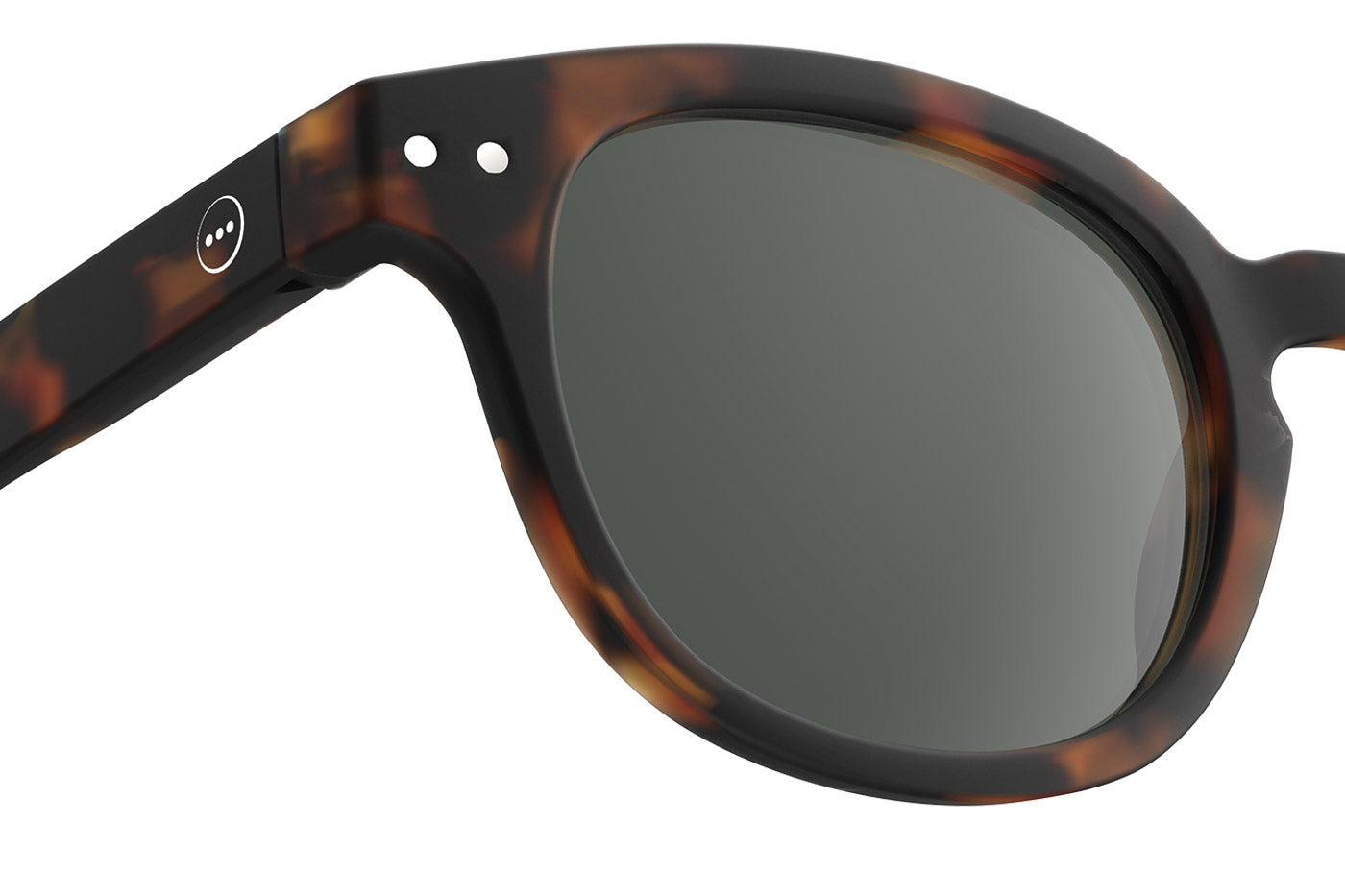 IZIPIZI #C Sunglasses - Tortoise / Grey