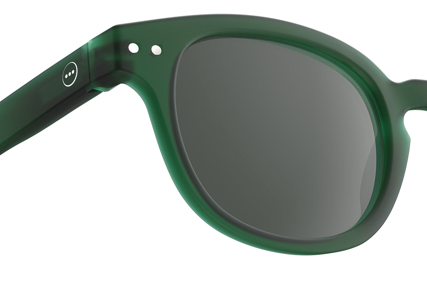 IZIPIZI #C Sunglasses - Green / Grey
