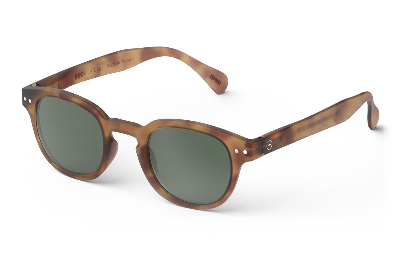 IZIPIZI #C Sunglasses - Havana / Green