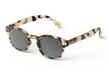 IZIPIZI #C Sunglasses - Light Tortoise / Grey
