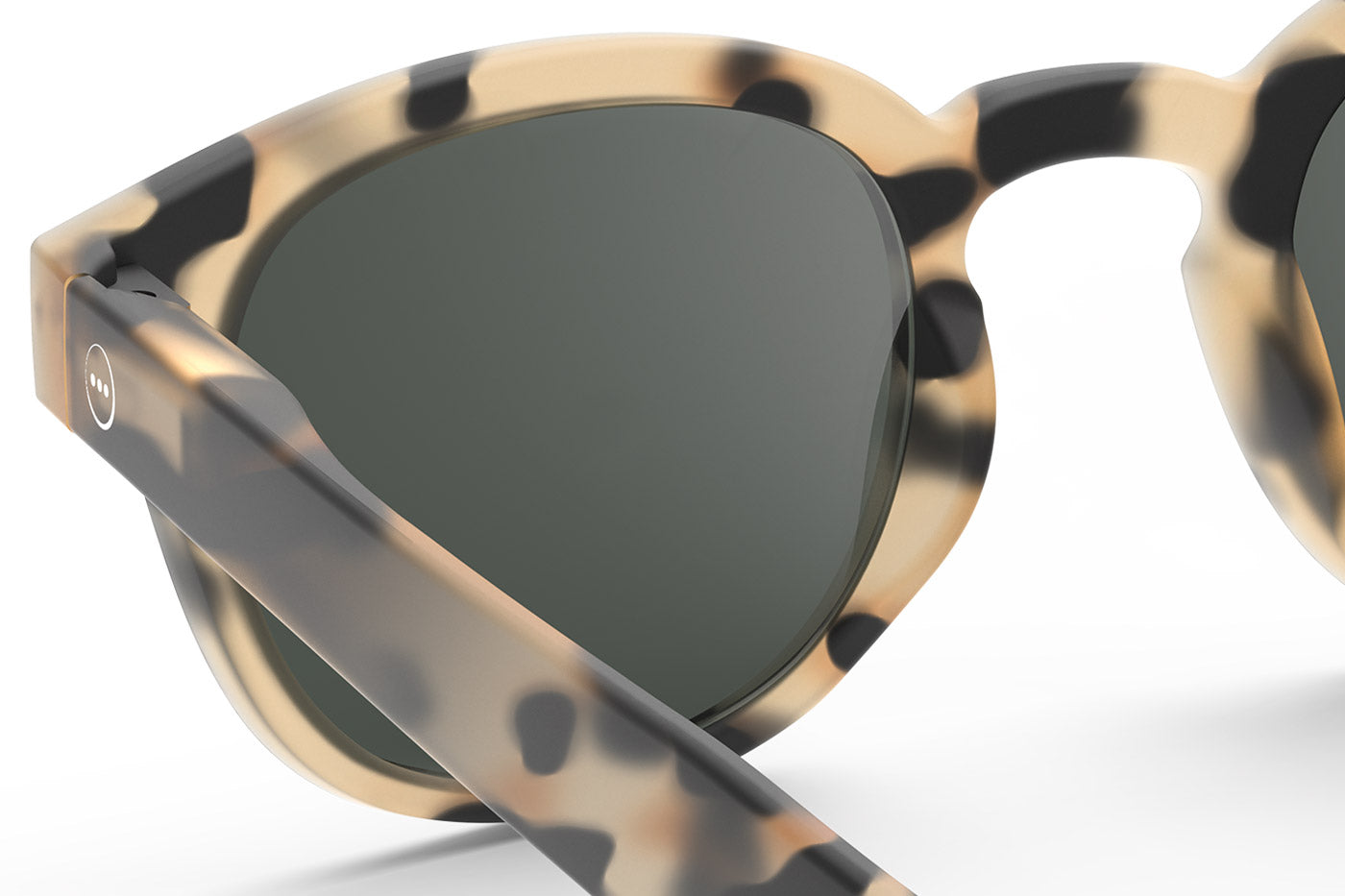 IZIPIZI #C Sunglasses - Light Tortoise / Grey