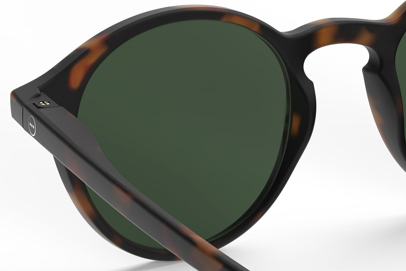 IZIPIZI #D Sunglasses - Tortoise / Green