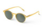 IZIPIZI #D Sunglasses - Yellow Honey / Green