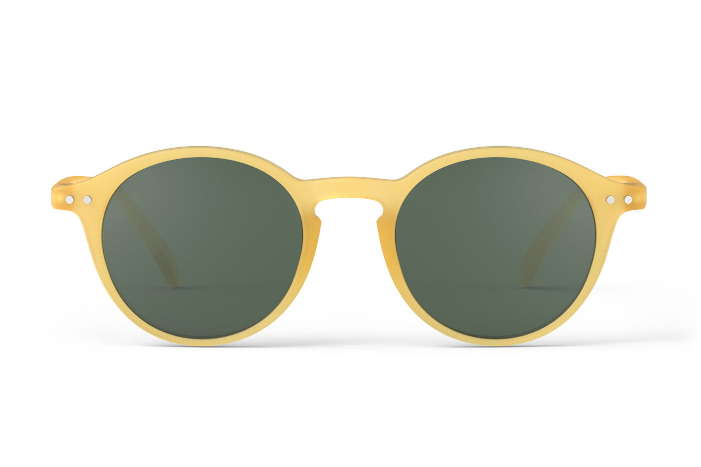 IZIPIZI #D Sunglasses - Yellow Honey / Green